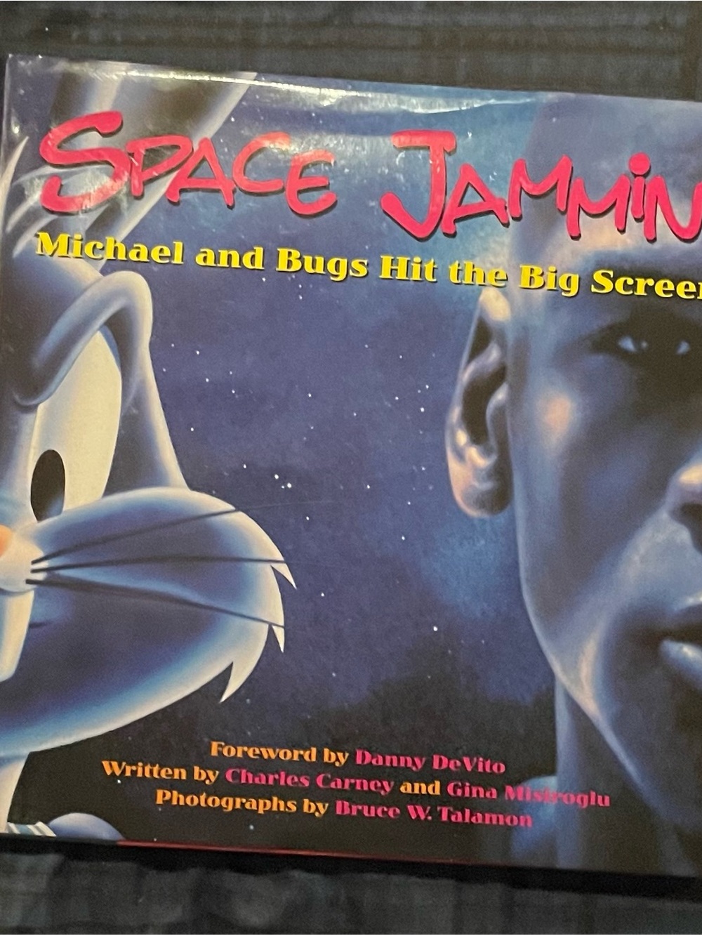 Space Jam Book Featuring Bugs Bunny & Michael Jordan